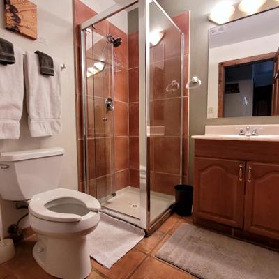 Bathroom at Cucharas River Bed and Breakfast